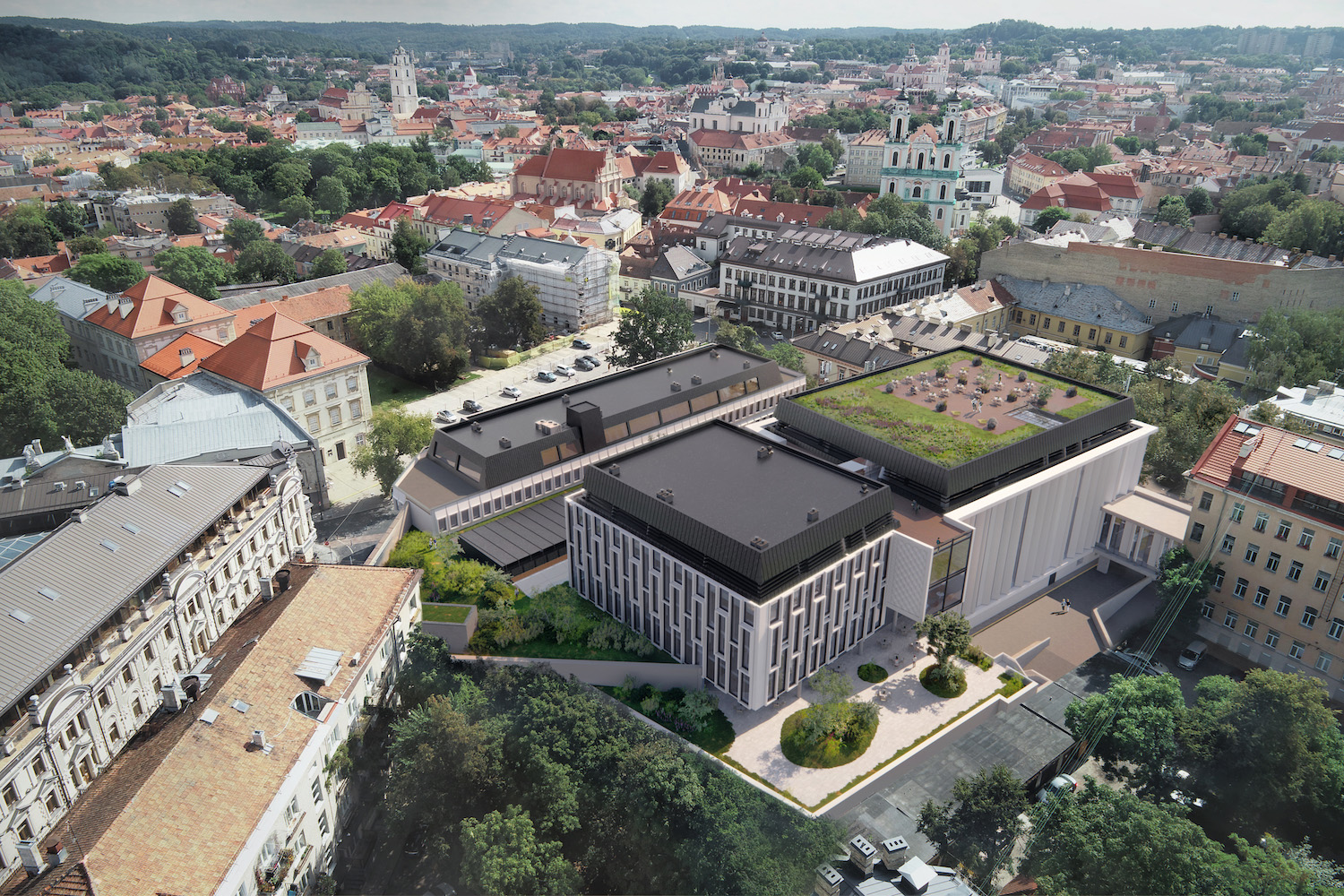 INVL Baltic Real Estate presents design proposals for reconstruction of