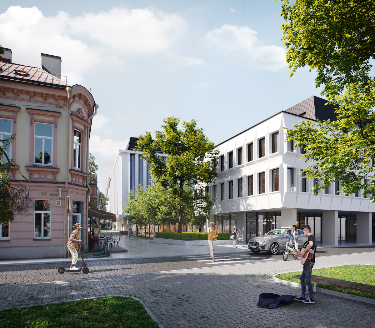 Patvirtino „INVL Baltic Real Estate“ komplekso senamiestyje